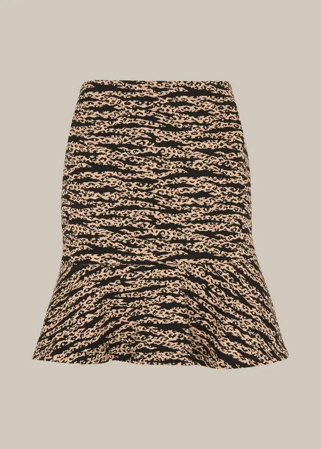 Holly Willoughby's tiger print skirt is from Whistles