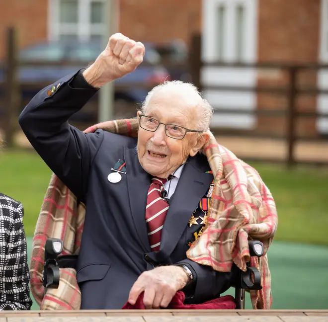 Captain Sir Tom Moore passed away aged 100