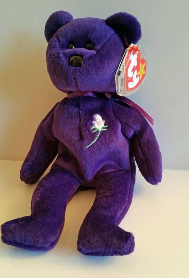 Details about   Ty Beanie Baby PRINCESS Diana Bear No Tag 1997 RARE & RETIRED 