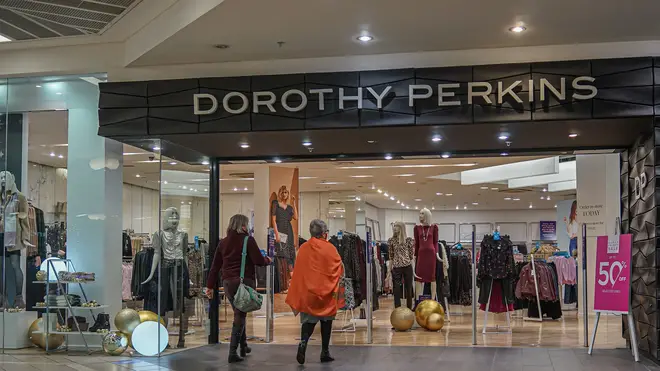 Dorothy Perkins stores will close across the country