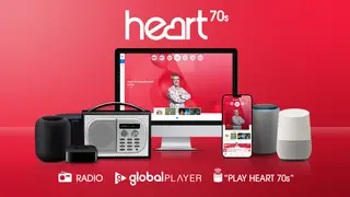 How to listen to Heart 70s on DAB, GlobalPlayer and smart speaker