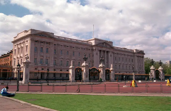 Buckingham Palace pictured in 1993