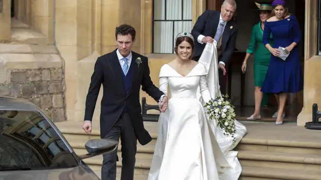 Eugenie and Jack got married in 2018