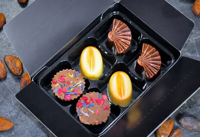 These chocolates are designed to get you in the mood