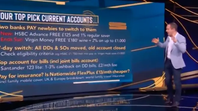 Martin Lewis explained how you can get £125 from switching current accounts