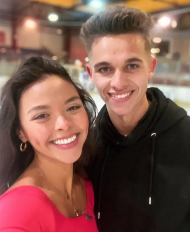 Joe and Vanessa said they are sad to be leaving Dancing On Ice