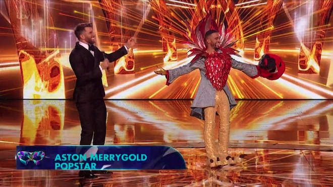 Aston Merrygold came third in The Masked Singer
