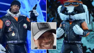 Ne-Yo was unmasked as Badger!
