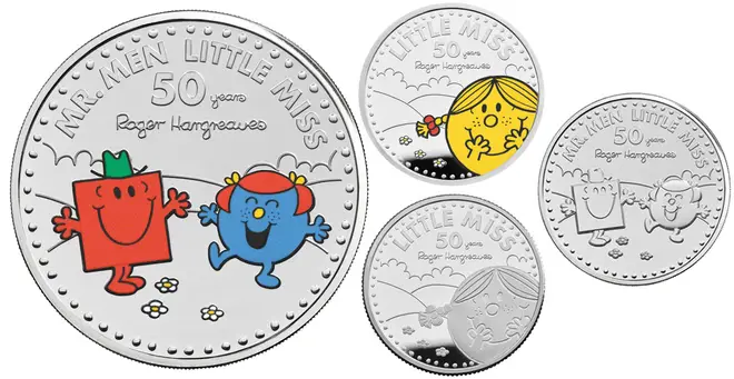 Royal Mint have unveiled their Mr Men coins