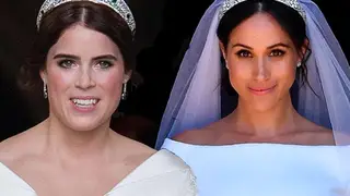 Princess Eugenie and Meghan Markle showed off flawless complexions when they wed