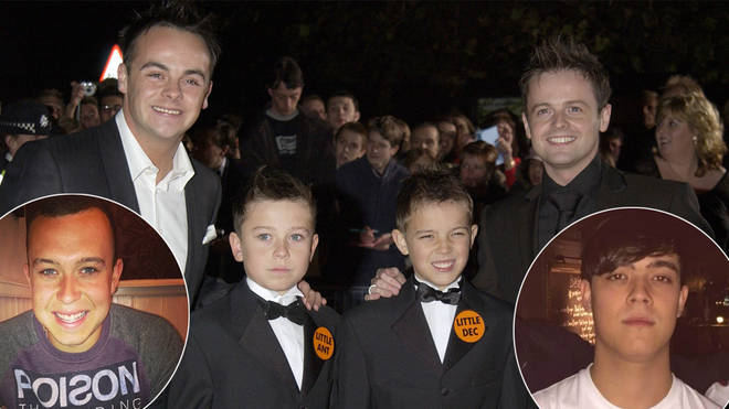 Little Ant and Dec are now all grown up
