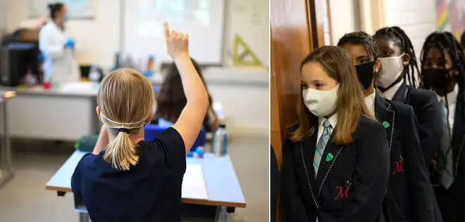 Some secondary schools pupils will be required to wear face masks