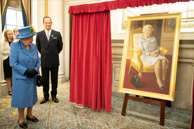 The Queen unveils a new portrait