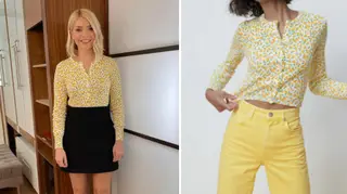 Holly Willoughby's cardigan is from Zara