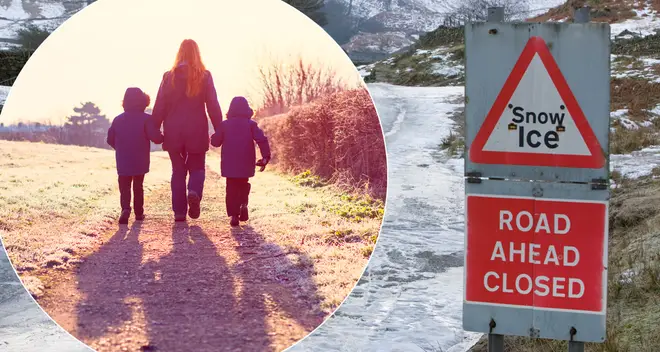 The cold weather is set to return to the UK