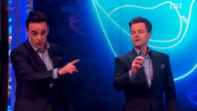 Ant apologised to viewers after Gordon appeared to swear