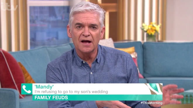 Phillip warned 'Mandy' that she would regret the decision