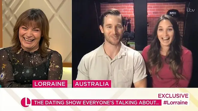 MAFS star Matthew Bennett chatted to Lorraine from Australia