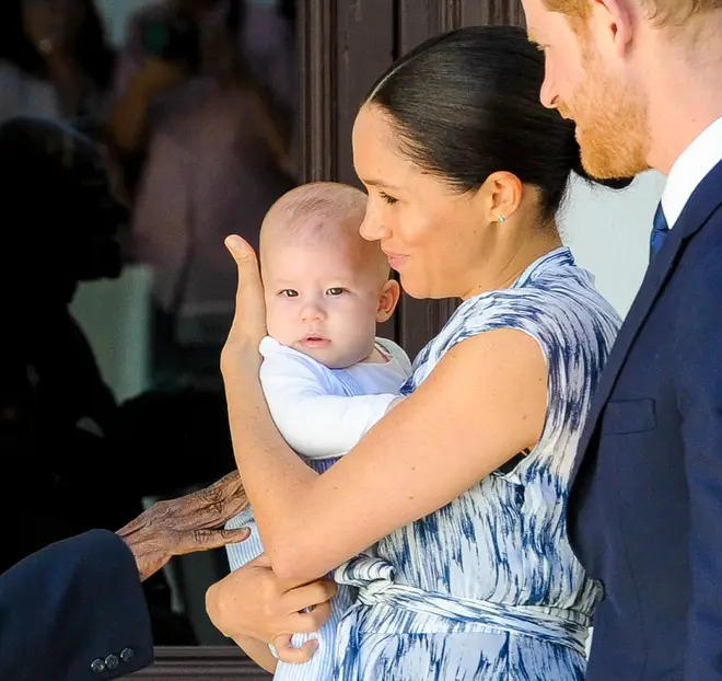 Harry and Meghan live in LA with their son Archie