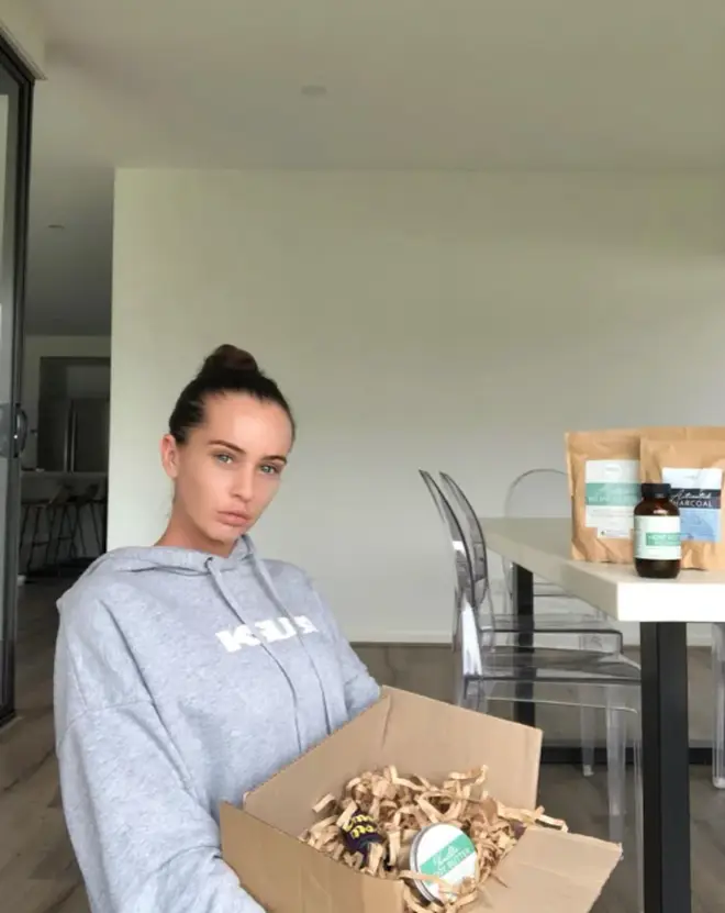 Ines Basic has showed off her apartment on Instagram