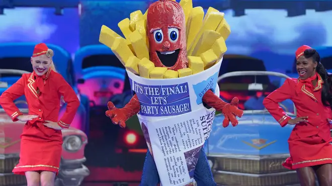 Sausage was crowned winner of The Masked Singer earlier this year