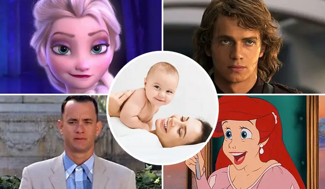 Would you name your baby Forrest, Ariel, Anakin or Elsa?