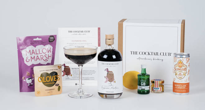 Let your mum get creative with a home cocktail kit