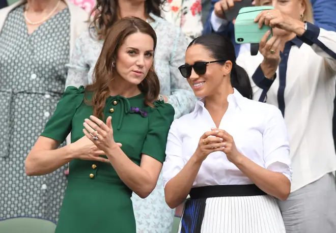 Meghan said there was 'no confrontation' with sister-in-law Kate Middleton