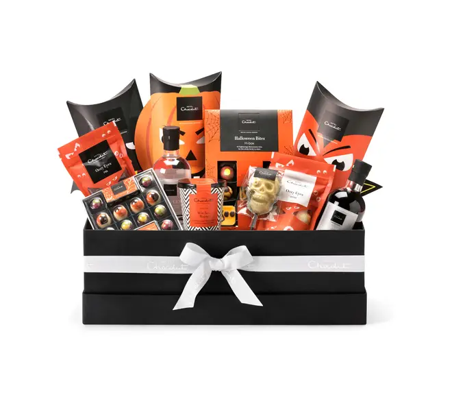 Hotel Chocolat have brought out a hamper ideal for a spooky night in