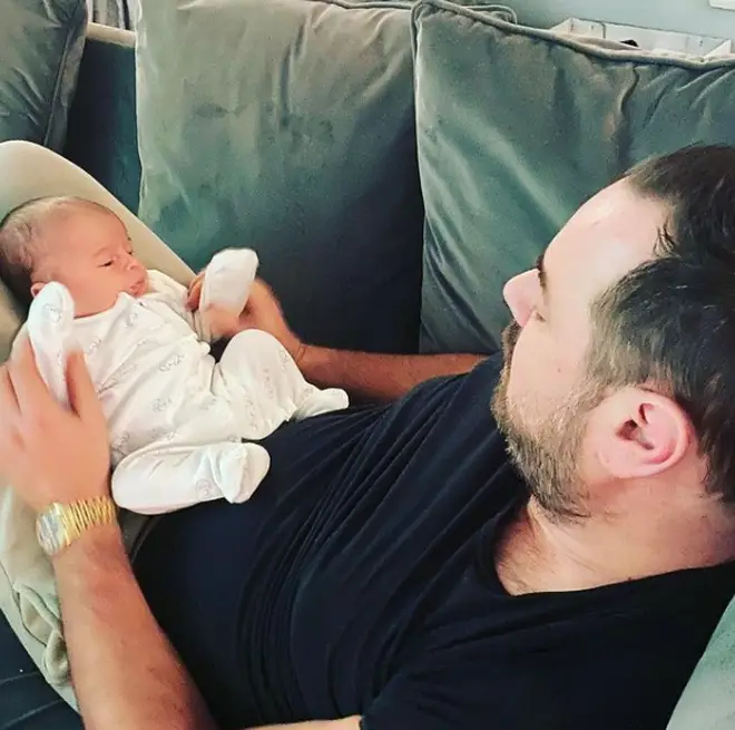 Danny Dyer shared a sweet photo with his grandson