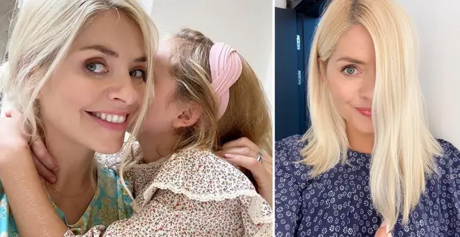 Holly shared a rare snap of her daughter Belle on Instagram