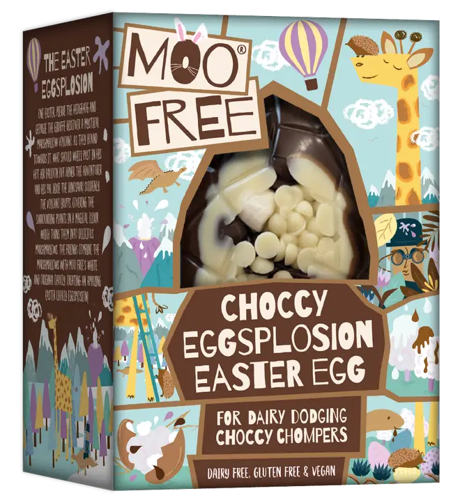Moo Free sell a range of affordable Easter Eggs