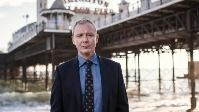 John Simm is starring as Detective Superintendent Roy Grace