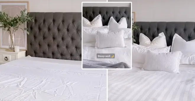 The mum shared some genius tips to keep your bed looking fresh