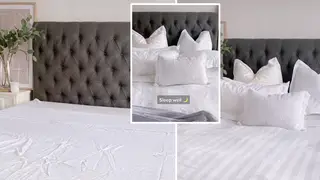 The mum shared some genius tips to keep your bed looking fresh