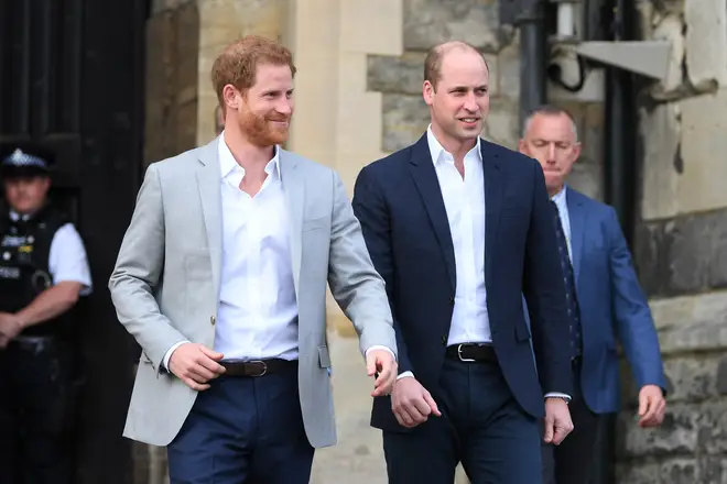 Prince Harry and Prince William have reportedly barley spoken in the past year