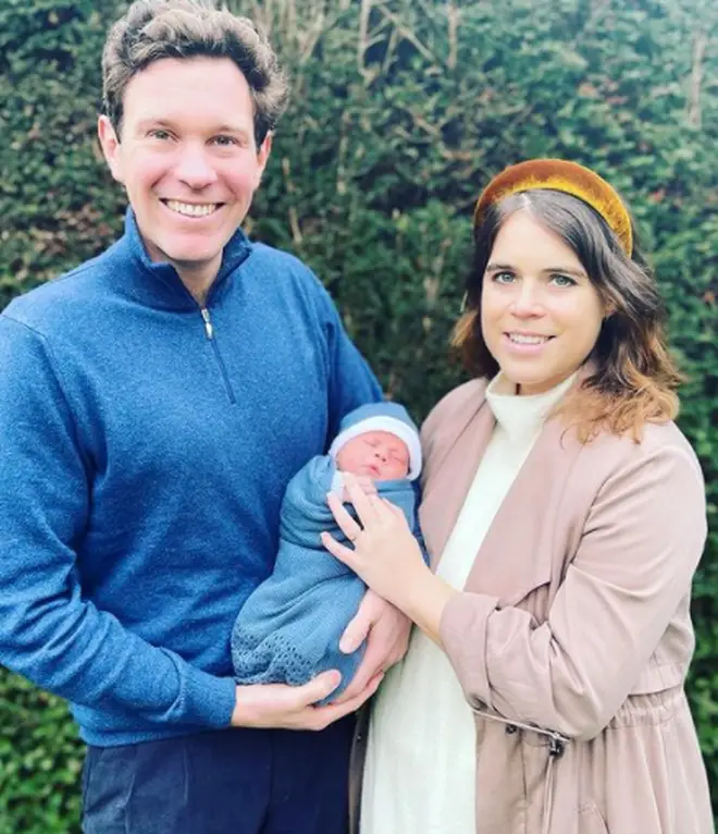 Princess Eugenie and Jack Brooksbank welcomed their son in February
