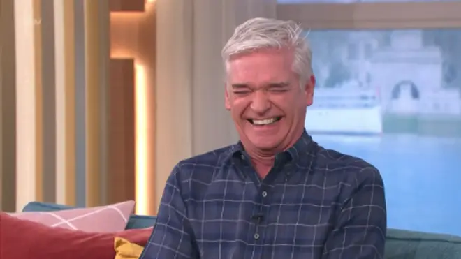 Phillip Schofield couldn't hide his amusement during the This Morning blunder
