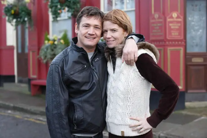 Patsy Palmer reunited with Sid Owen when she returned in 2008