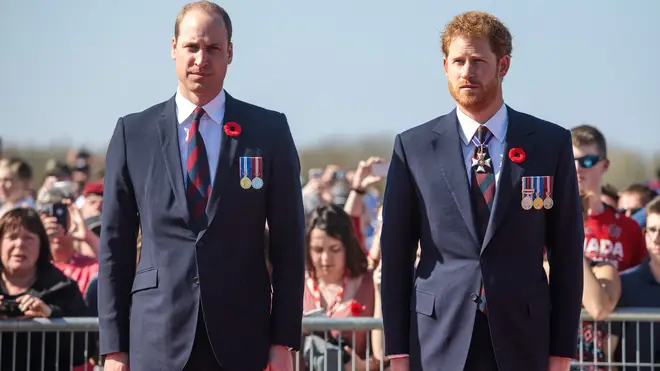 Prince Harry has said he and Prince William are on 'different paths'
