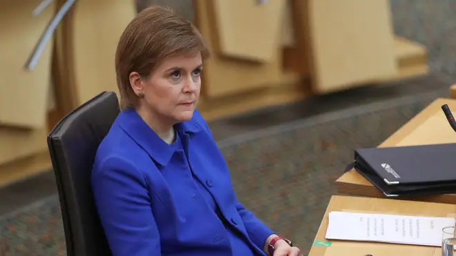 Nicola Sturgeon gave an update on new lockdown restrictions in Scotland