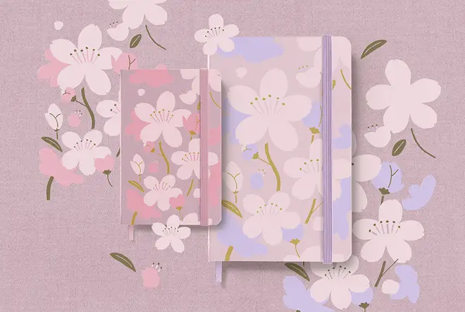 These gorgeous notebooks are perfect for some spring journalling