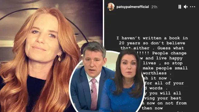 Patsy Palmer has addressed the moment she hung up on Good Morning Britain's Susanna Reid and Ben Shepherd