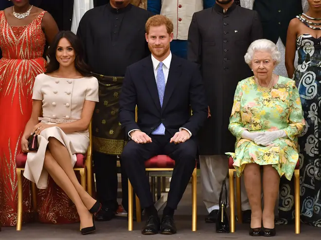 The Queen released a statement following Meghan and Harry's explosive interview and said they 'will always be much loved family members'