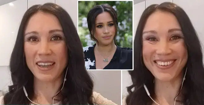 A Meghan Markle lookalike appeared on This Morning today