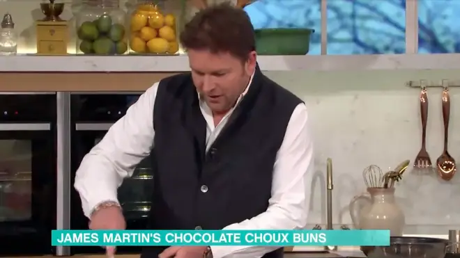 James Martin was not impressed on This Morning