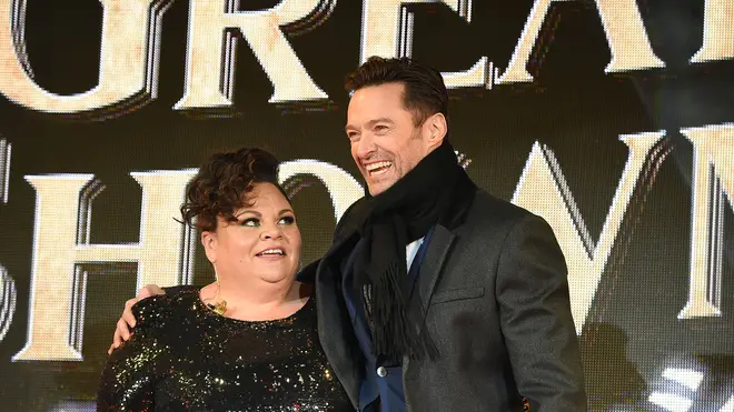 Hugh Jackman has praised Keala Settle's performance