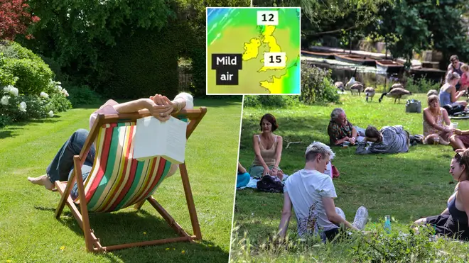 The weather is set to heat up over Easter