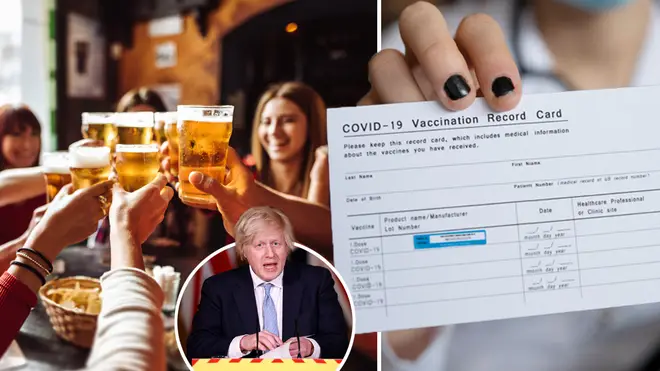 People could be refused entry into pubs if they have not received the Covid-19 vaccine