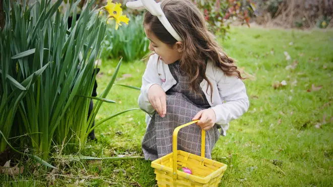 Give your little one clues as to where the next egg is